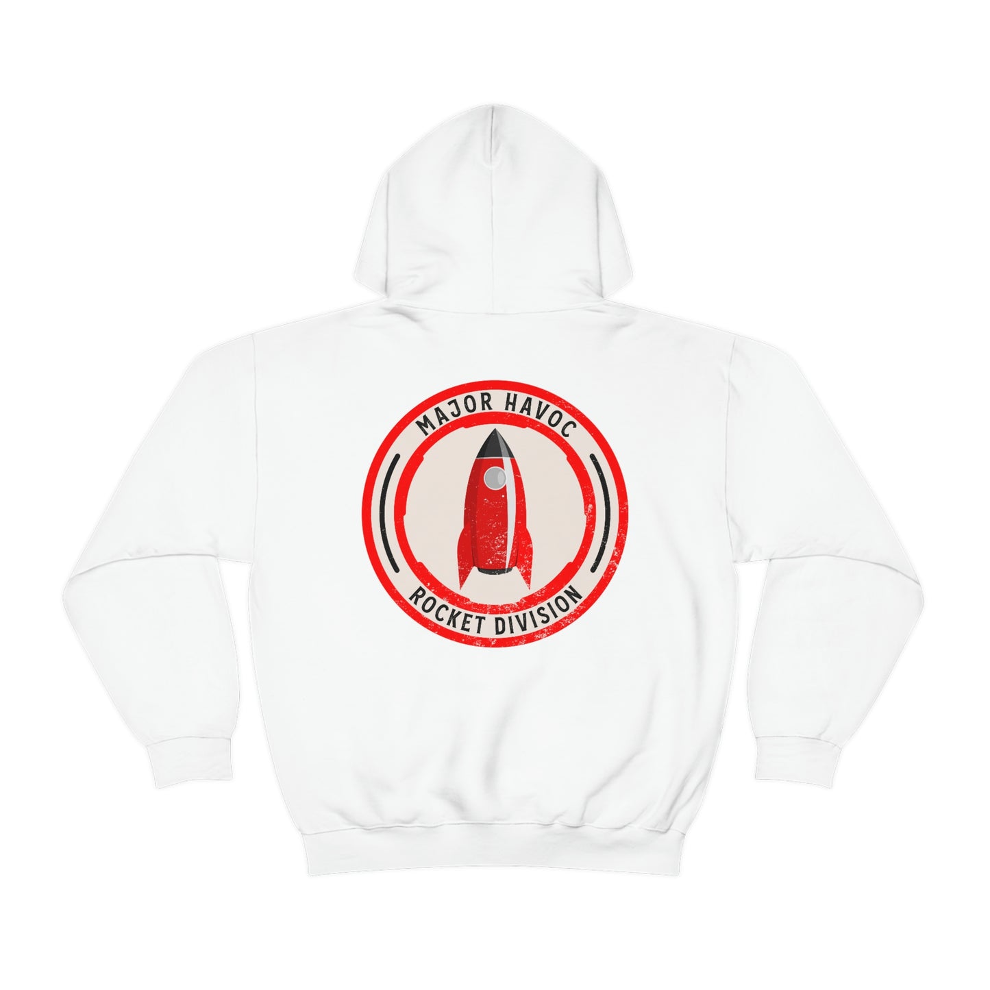 Major Havoc Rocket Division Unisex Heavy Blend Hooded Sweatshirt