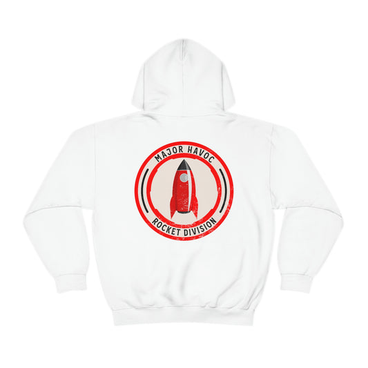 Major Havoc Rocket Division Unisex Heavy Blend Hooded Sweatshirt