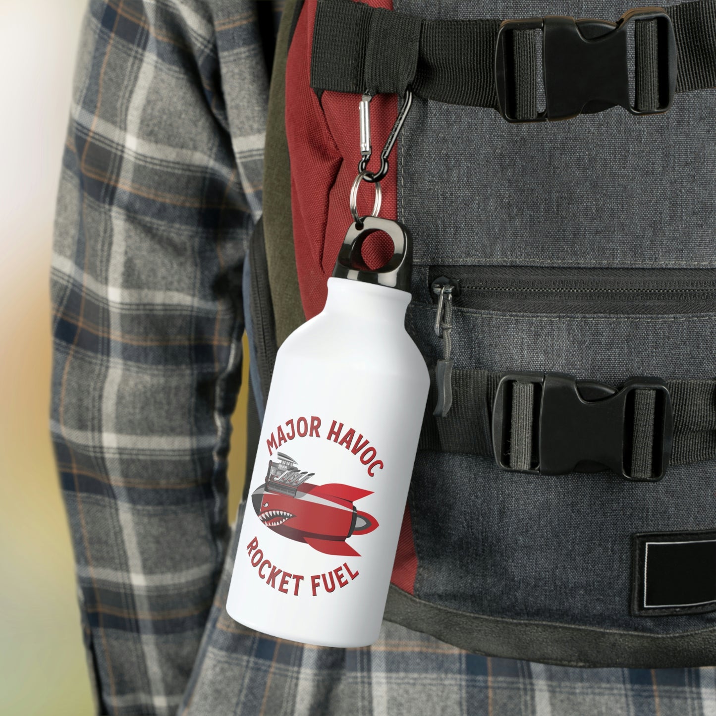 Major Havoc Rocket Division Oregon Sport Bottle