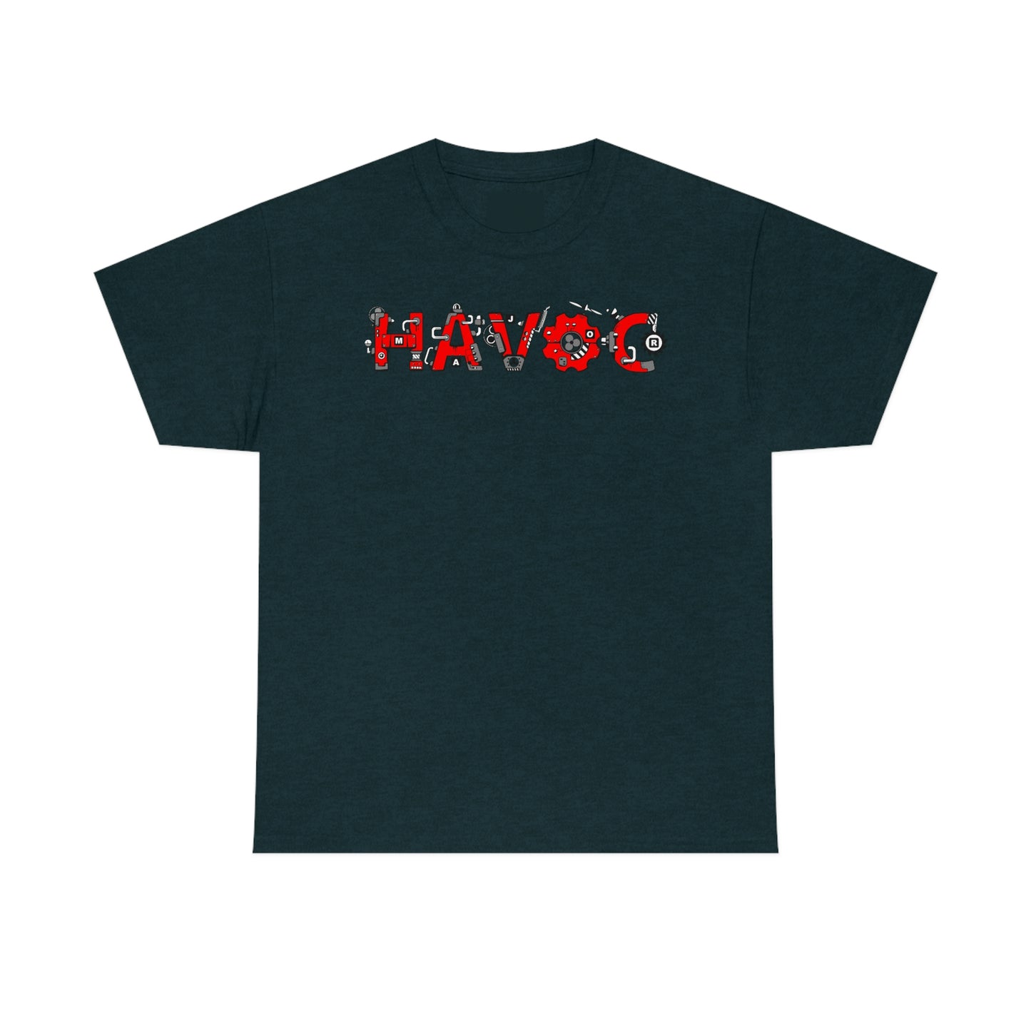 Steampunk Style Major Havoc Unisex Heavy Cotton Tee