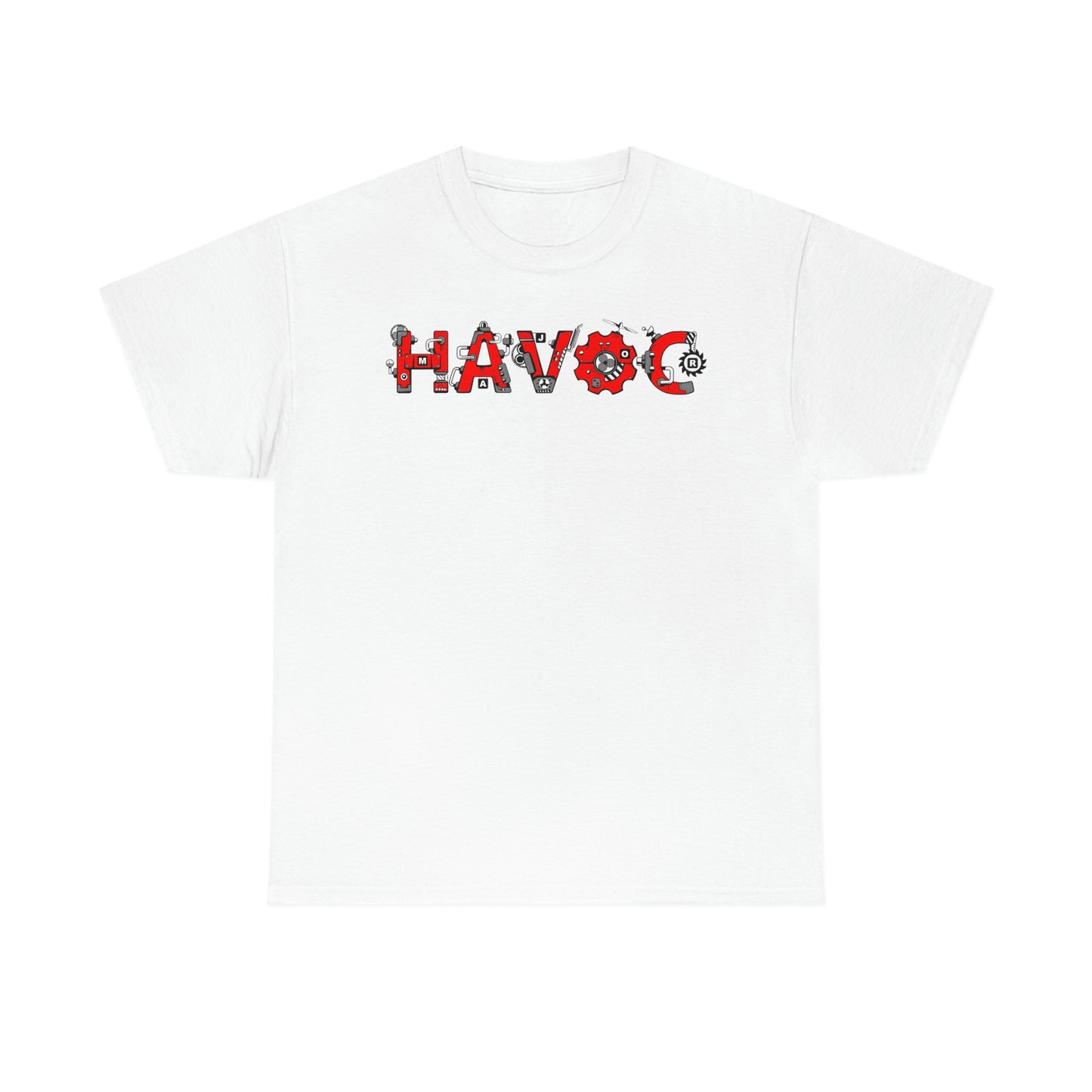 Steampunk Style Major Havoc Unisex Heavy Cotton Tee