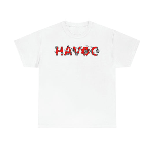 Steampunk Style Major Havoc Unisex Heavy Cotton Tee