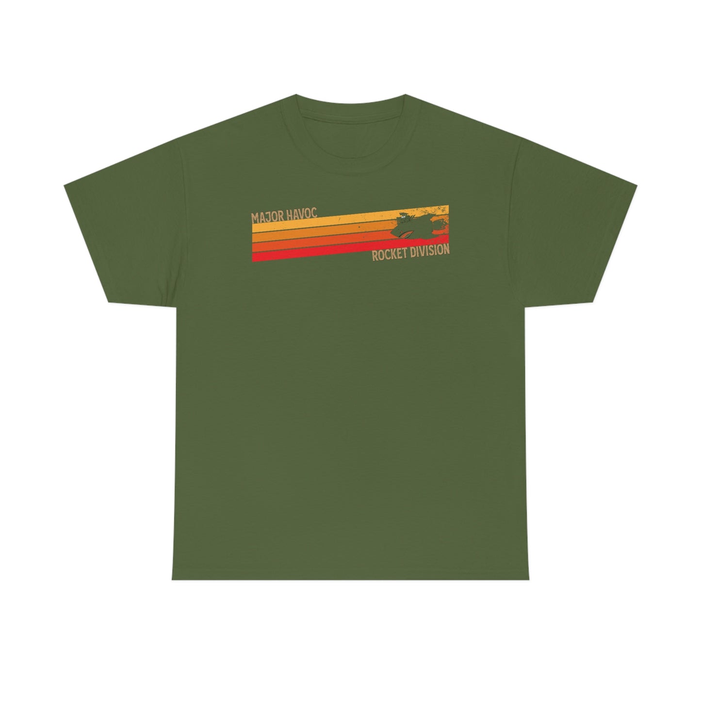 Vintage Stripes Unisex Heavy Cotton Tee