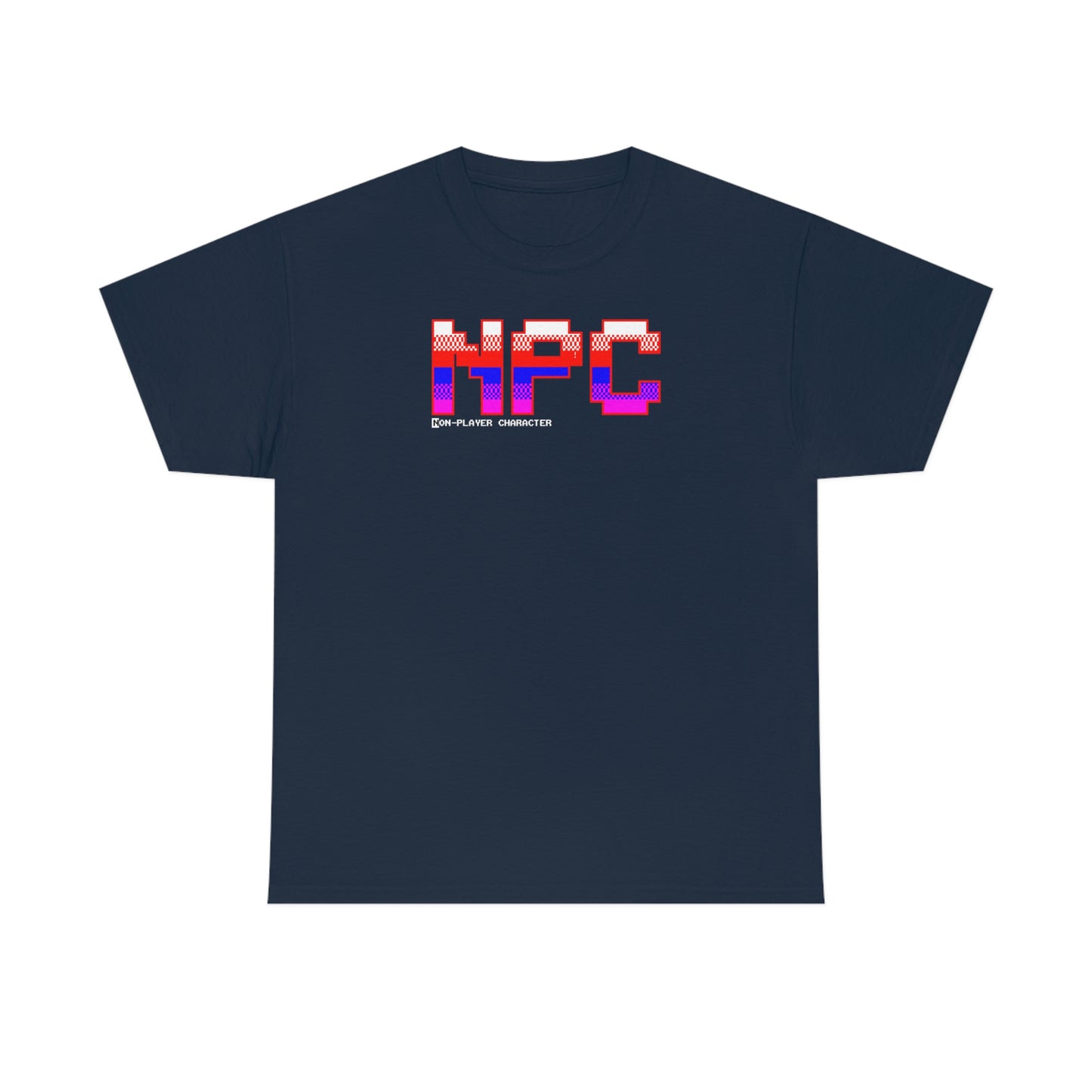 NPC, Non-Player Character Unisex Heavy Cotton Tee