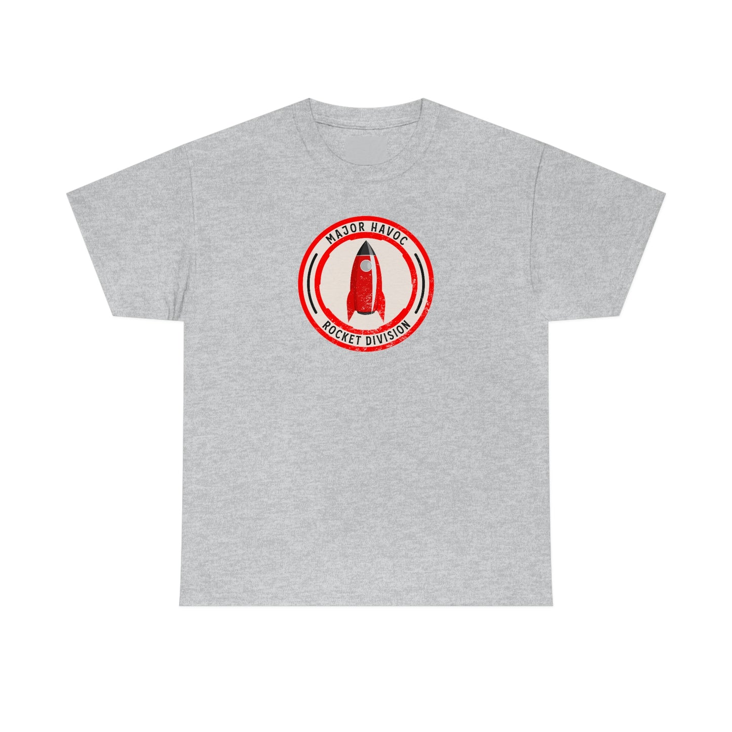 Major Havoc Rocket Division Unisex Heavy Cotton Tee