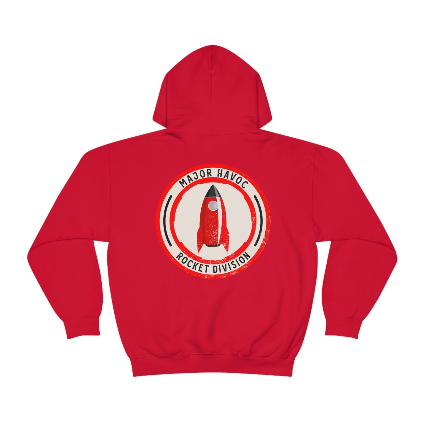 Major Havoc Rocket Division Unisex Heavy Blend Hooded Sweatshirt