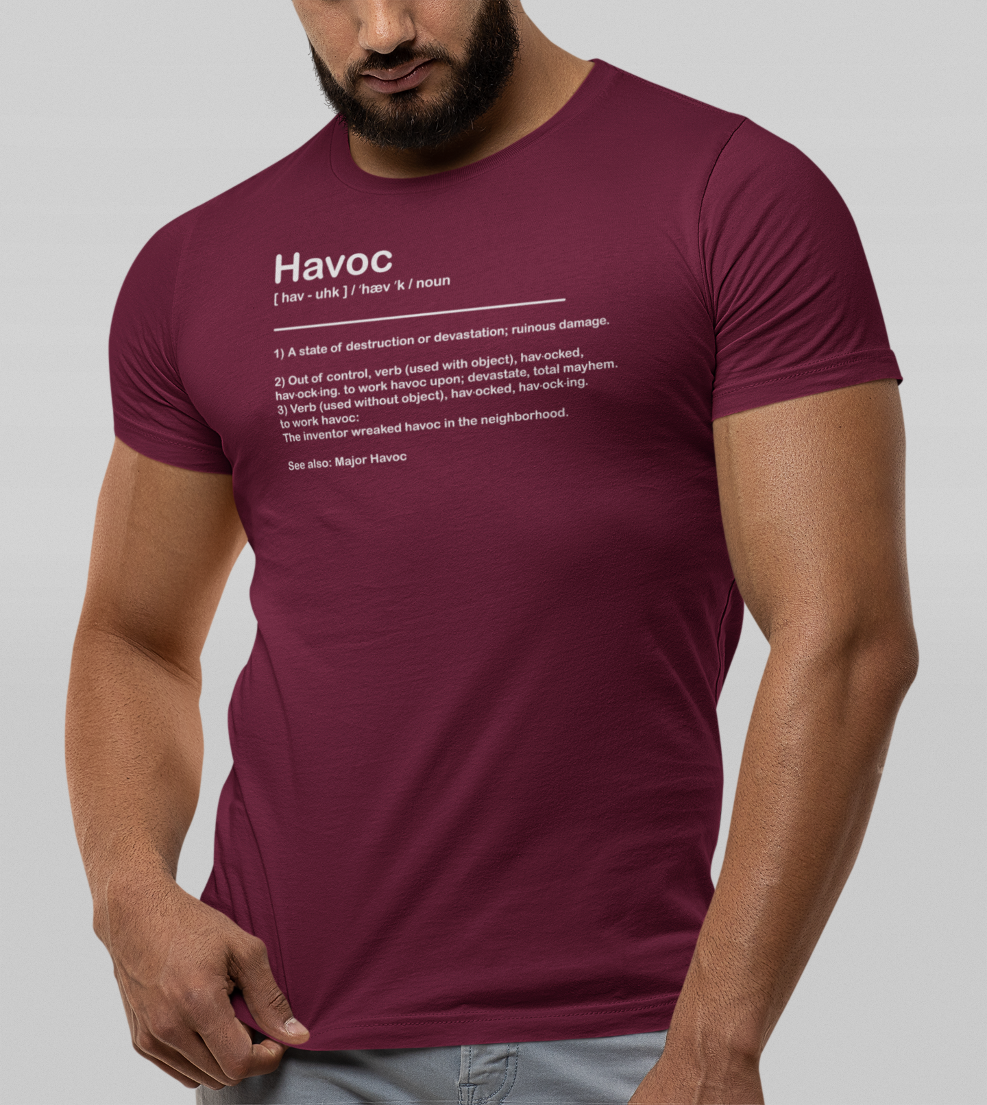 Havoc Definition, Unisex Heavy Cotton Tee