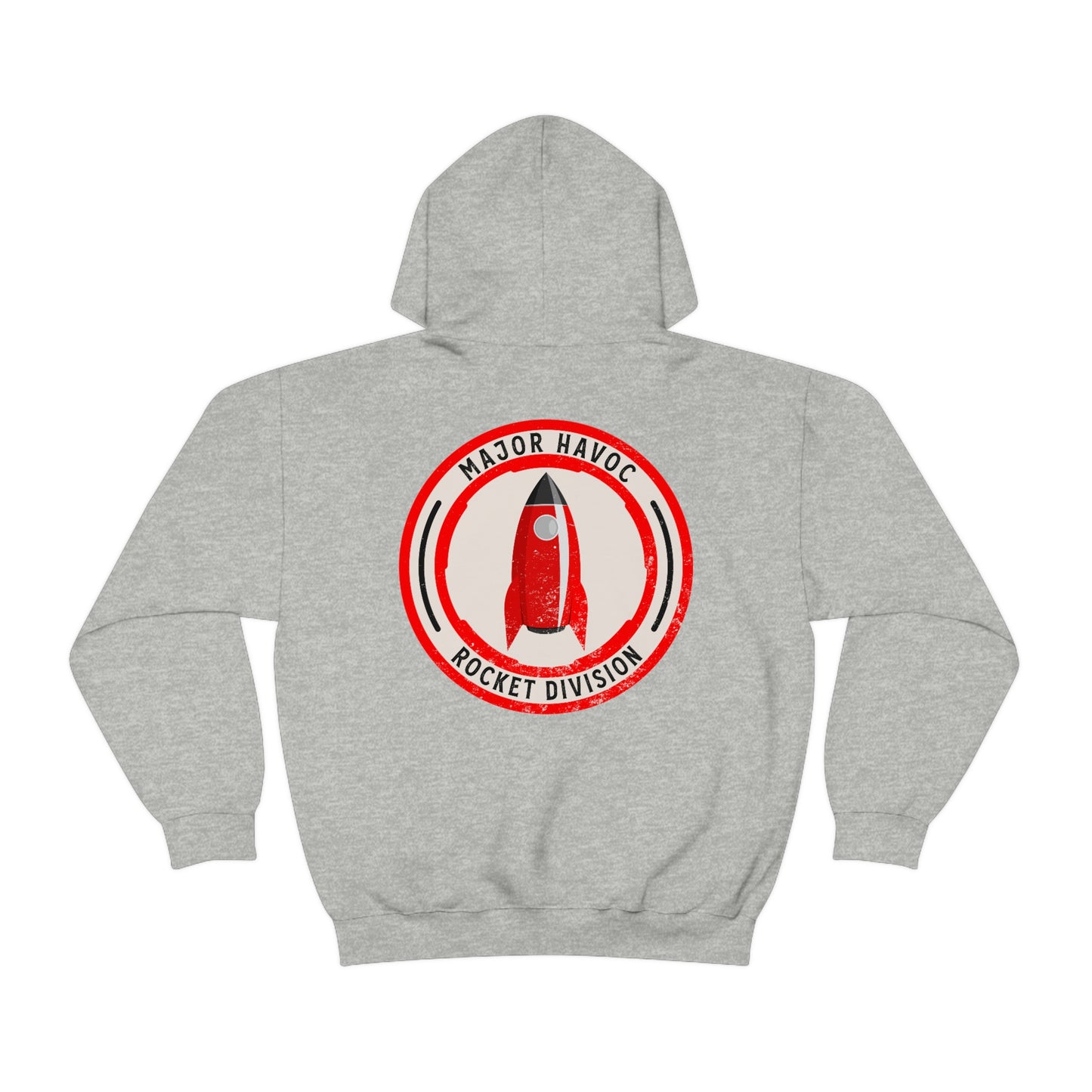 Major Havoc Rocket Division Unisex Heavy Blend Hooded Sweatshirt